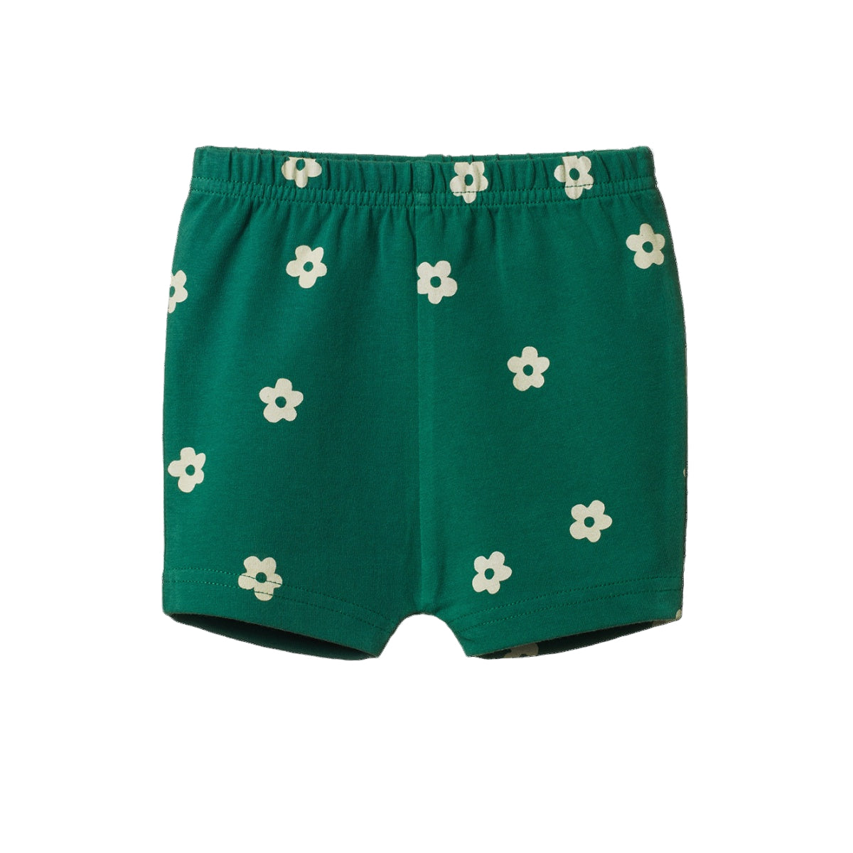 Nature Baby - Selby Waffle Shorts - Flora Peppermint