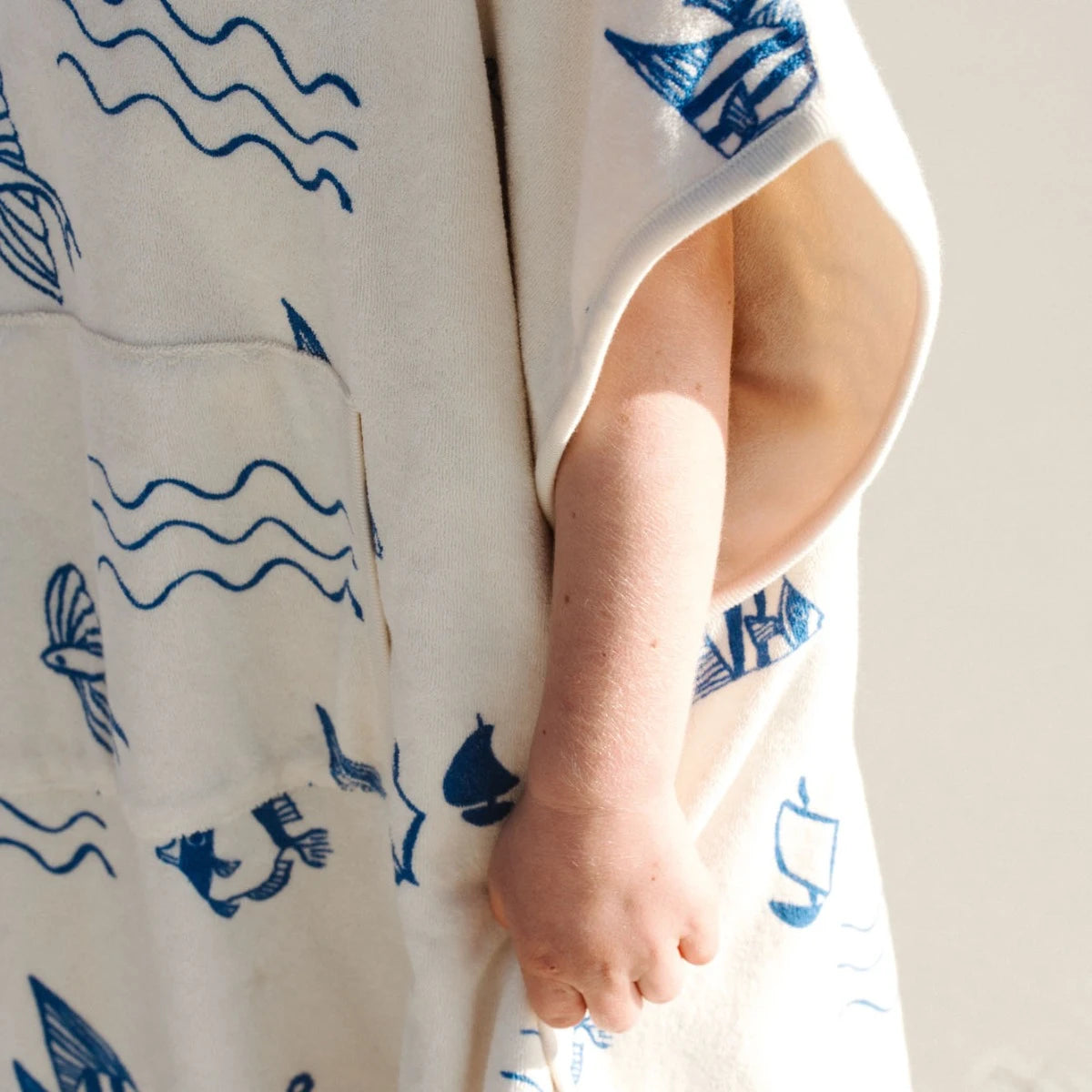 Nature Baby - Poncho Towel - Atlantic Terry