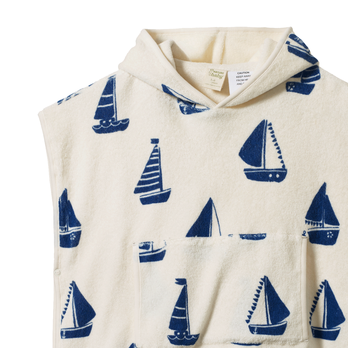 Nature Baby - Poncho Towel - Regatta