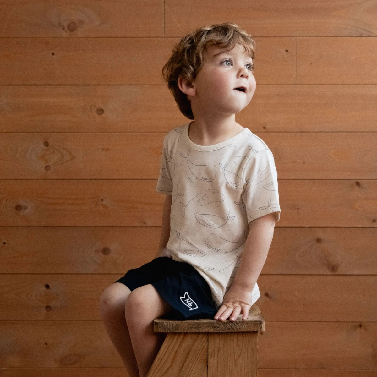 Nature Baby - River Tee - Whale Print