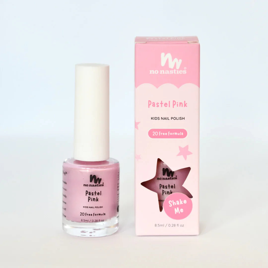 No Nasties - Pastel Pink Water-Based Nail Polish for Kids