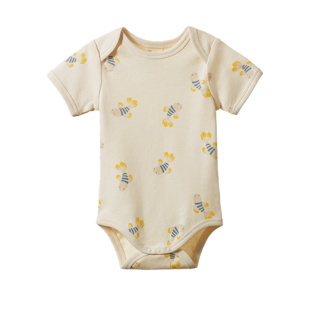 Nature Baby - S/S Bodysuit - Fish Fable