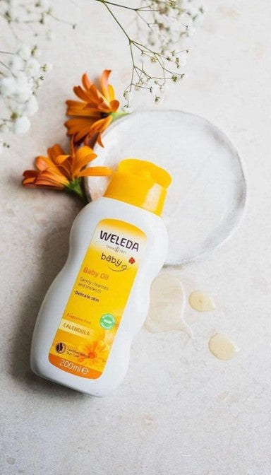 Weleda - Calendula Baby Oil - Fragrance Free