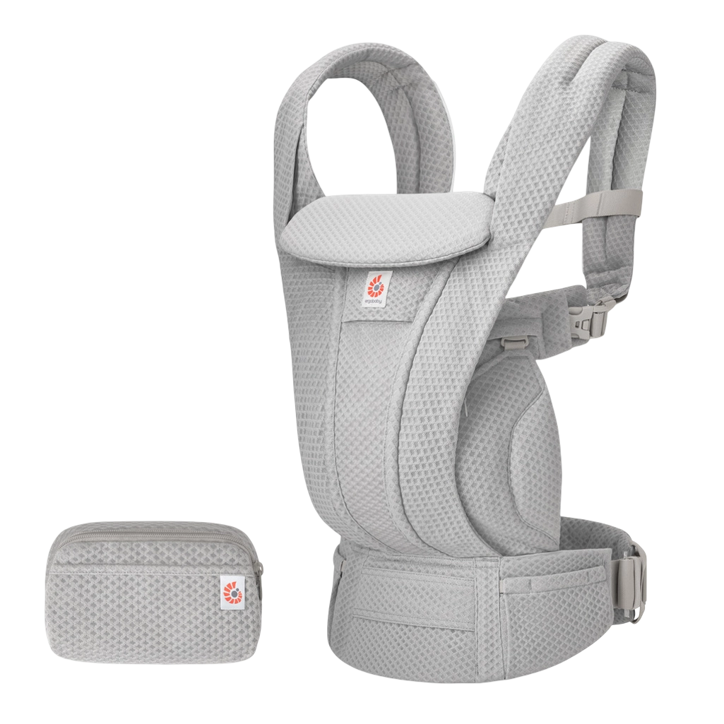 Ergobaby Omni Deluxe Mesh Baby Carrier - Pearl Grey