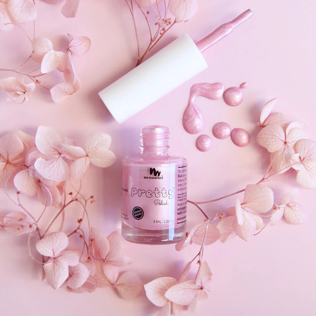 No Nasties - Pastel Pink Water-Based Nail Polish for Kids