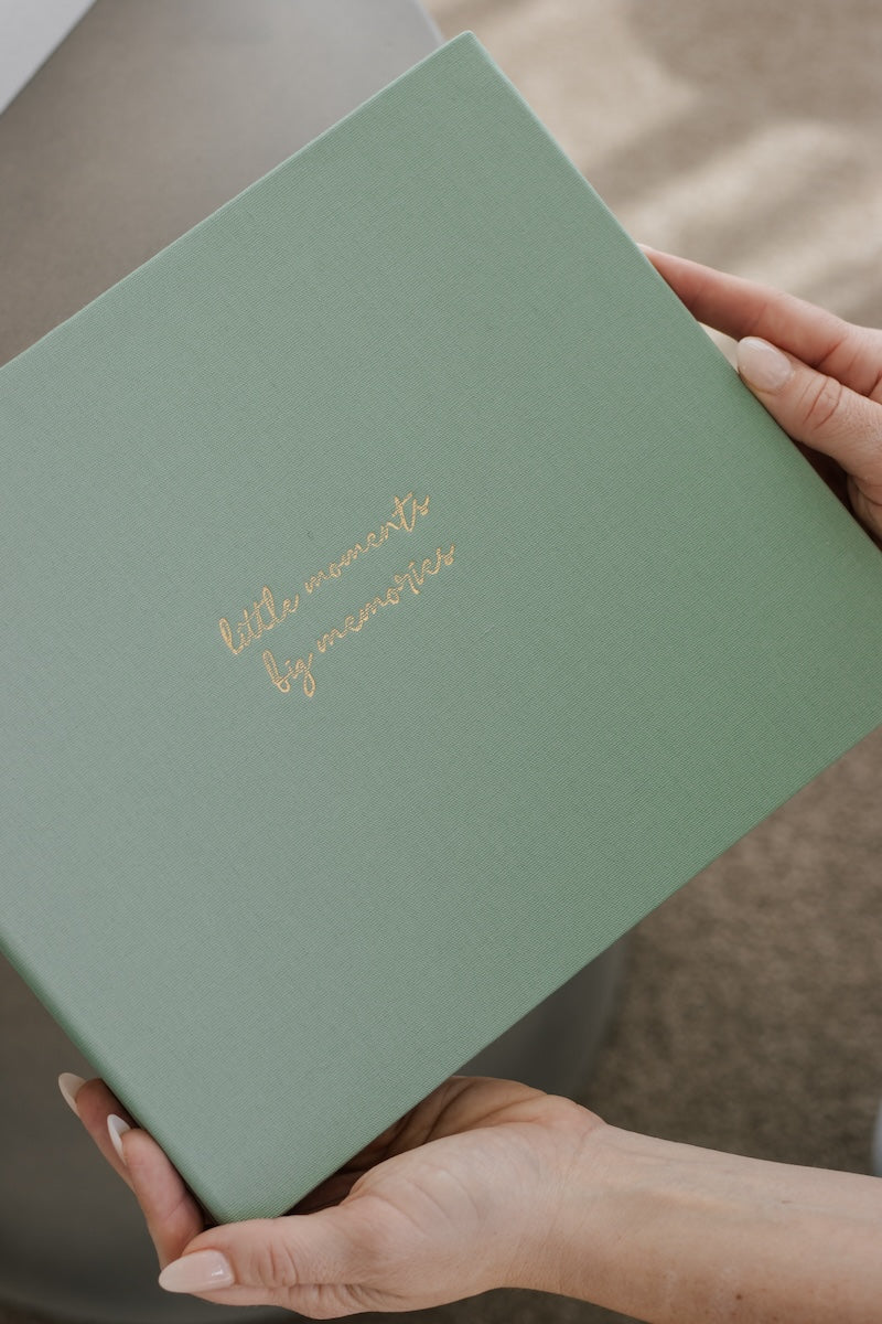 Forget Me Not - Luxury Linen Photo Album