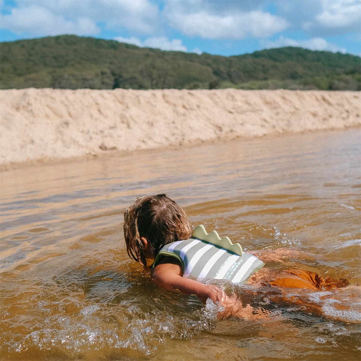 Sunnylife - Kids Swim Vest - Into the Wild Khaki