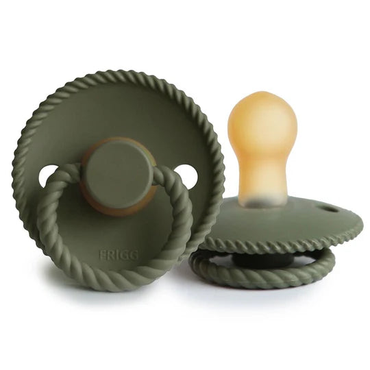 Frigg Pacifier - Natural Rubber (Latex) - Rope