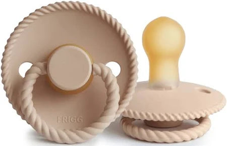 Frigg Pacifier - Natural Rubber (Latex) - Rope