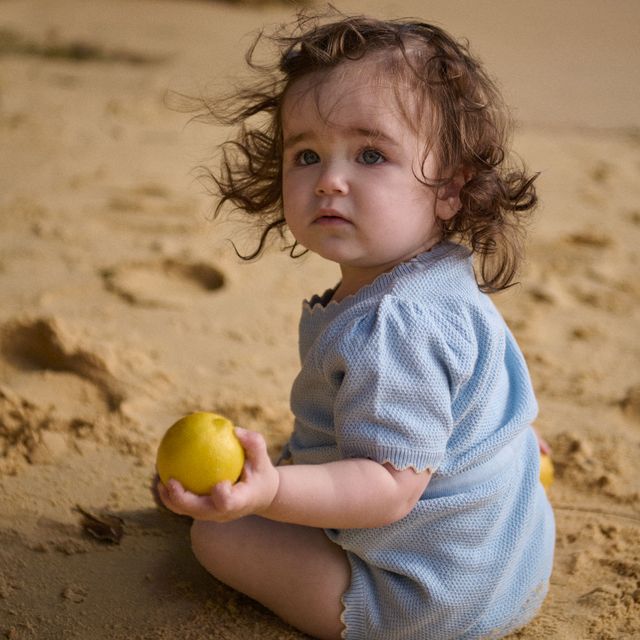 Nature Baby - Lottie Suit - Celestial Blue