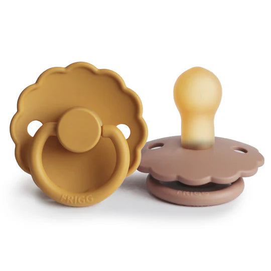 Frigg Pacifier - Latex - Daisy