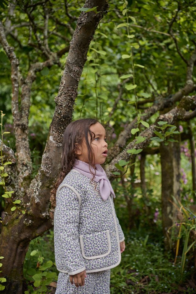 Nature Baby - Edith Quilted Jacket - Briarwood Heron