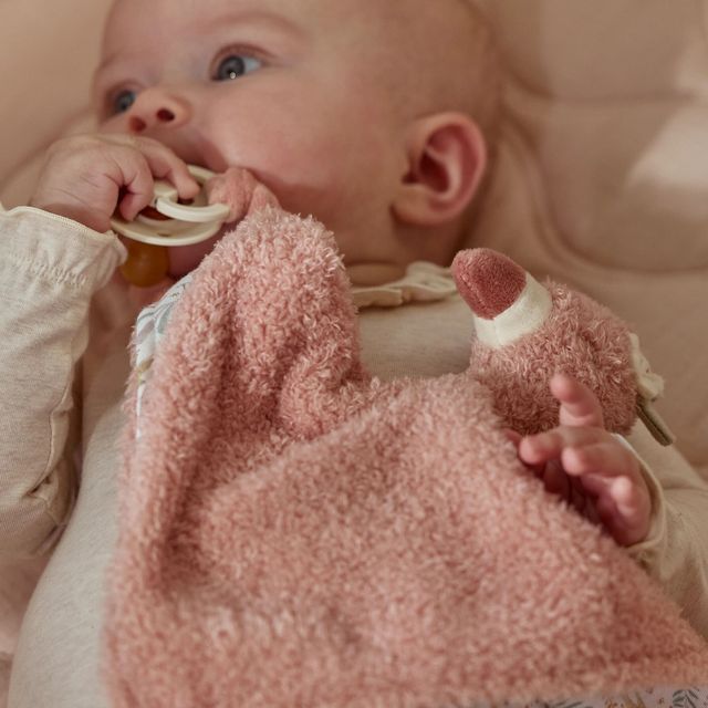 Little Dutch - Safari Friends - Cuddle Cloth Flamingo
