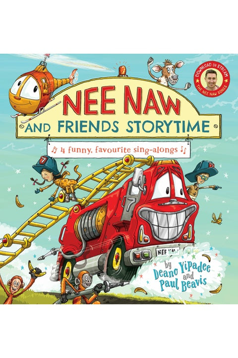 Nee Naw and Friends Storytime Book - 4 Stories in 1!