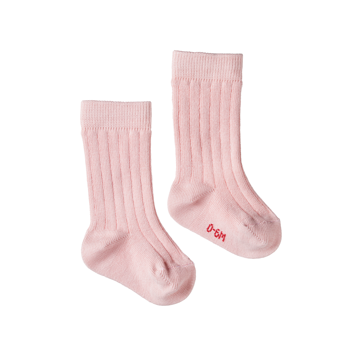 Nature Baby - Cotton Ribbed Socks - Rose Bud