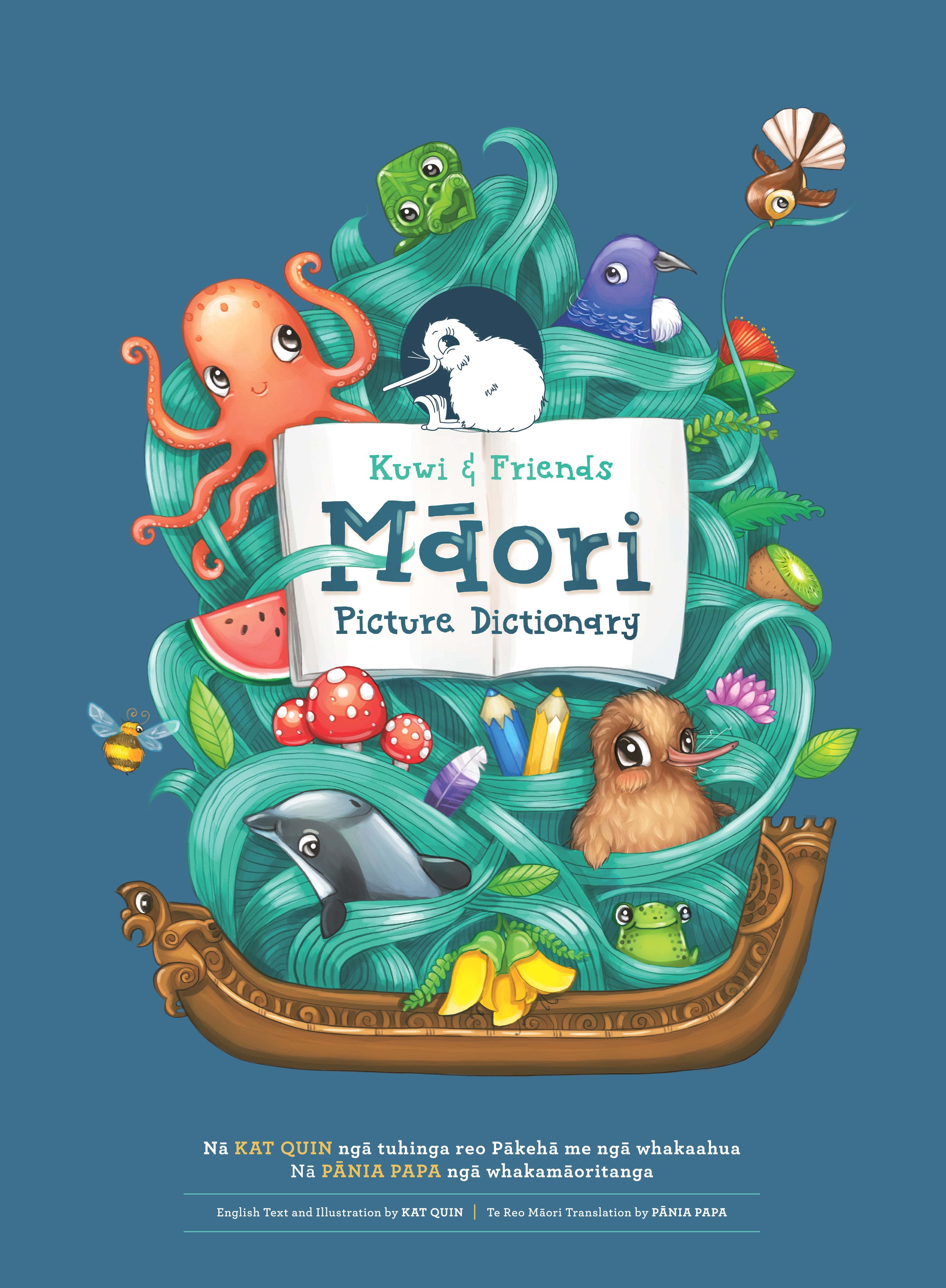 Kuwi and Friends Maori Picture Dictionary