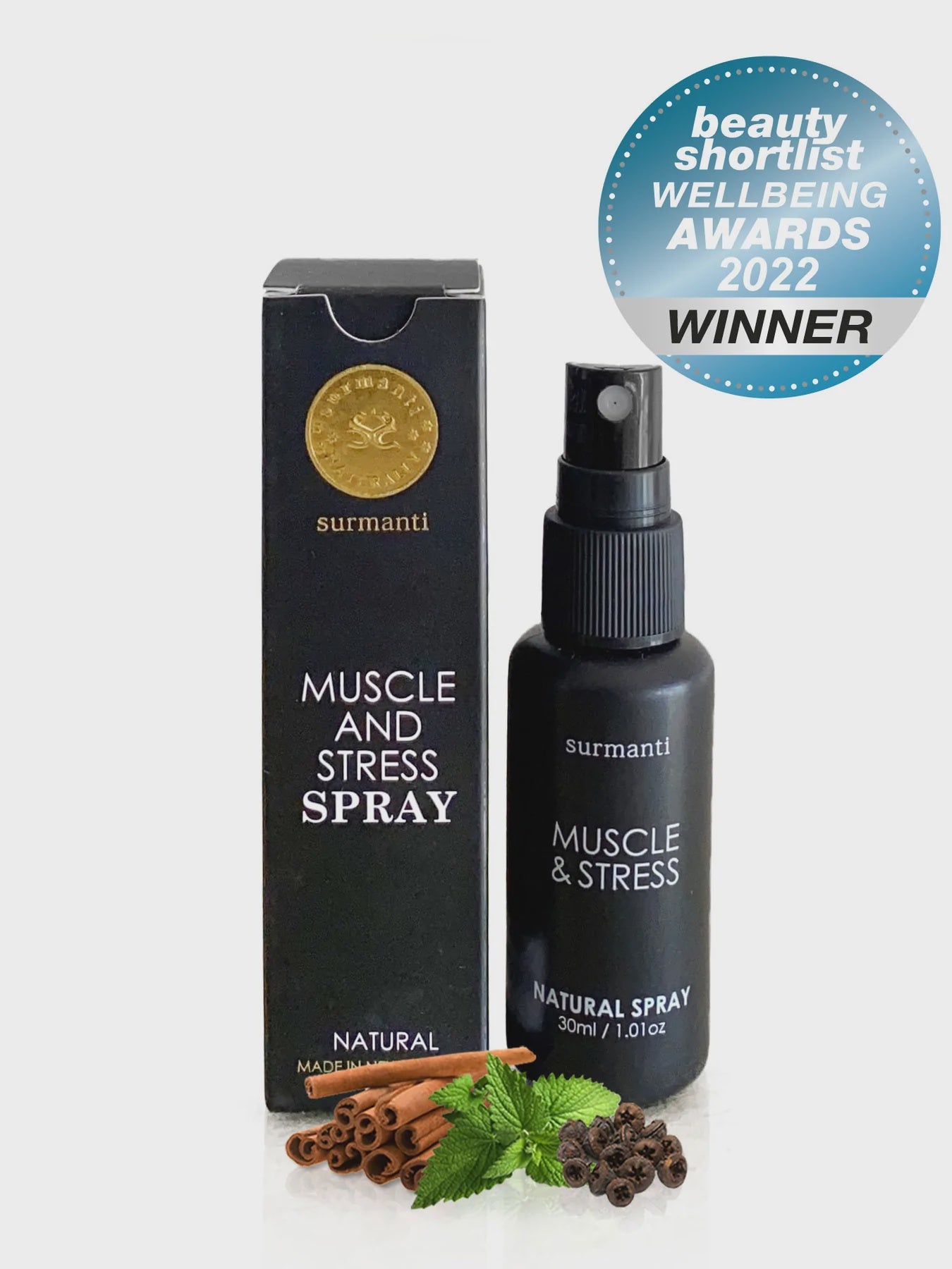 Surmanti - Muscle + Stress Spray 30ml