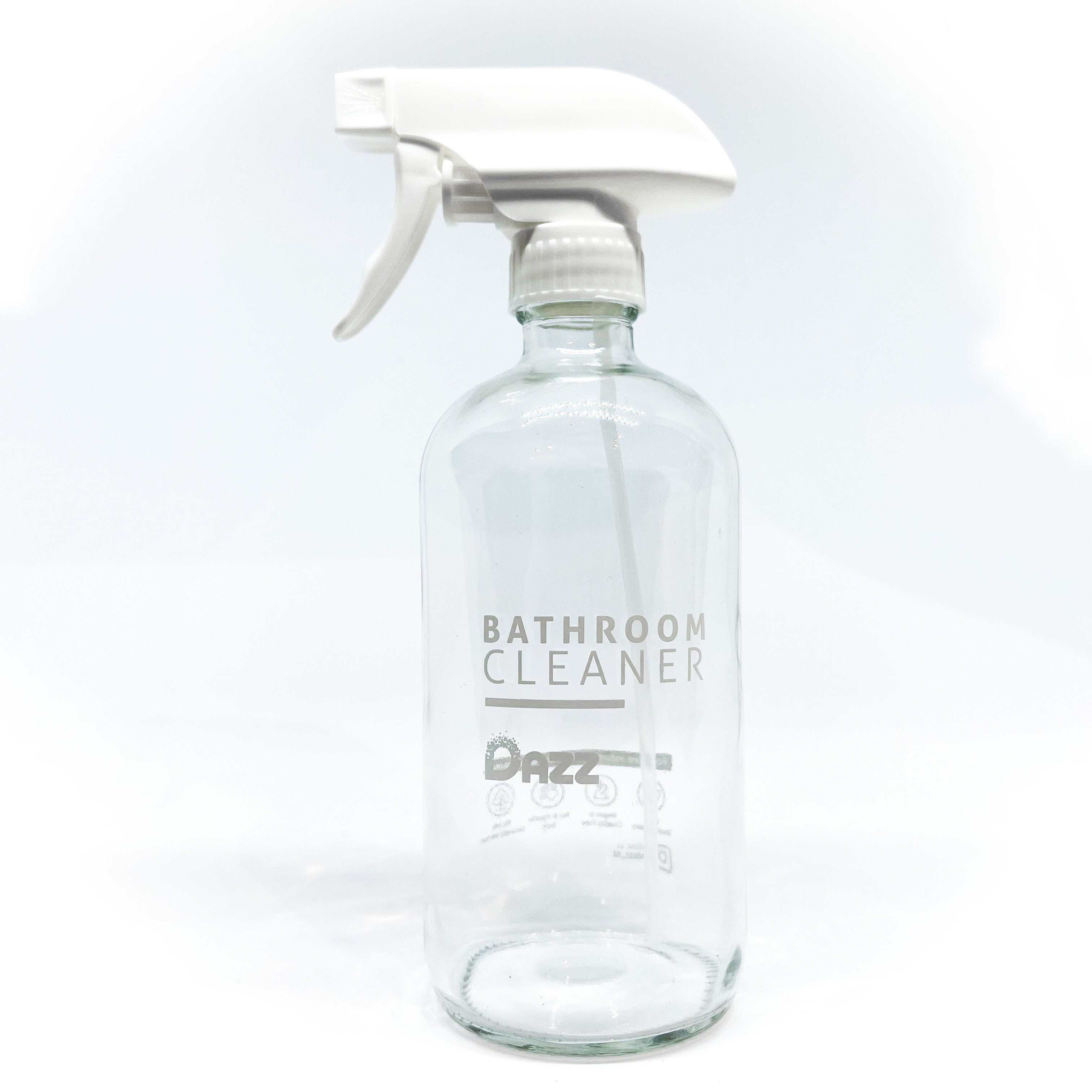 Dazz - Reusable Glass Bottle - Bathroom Cleaner