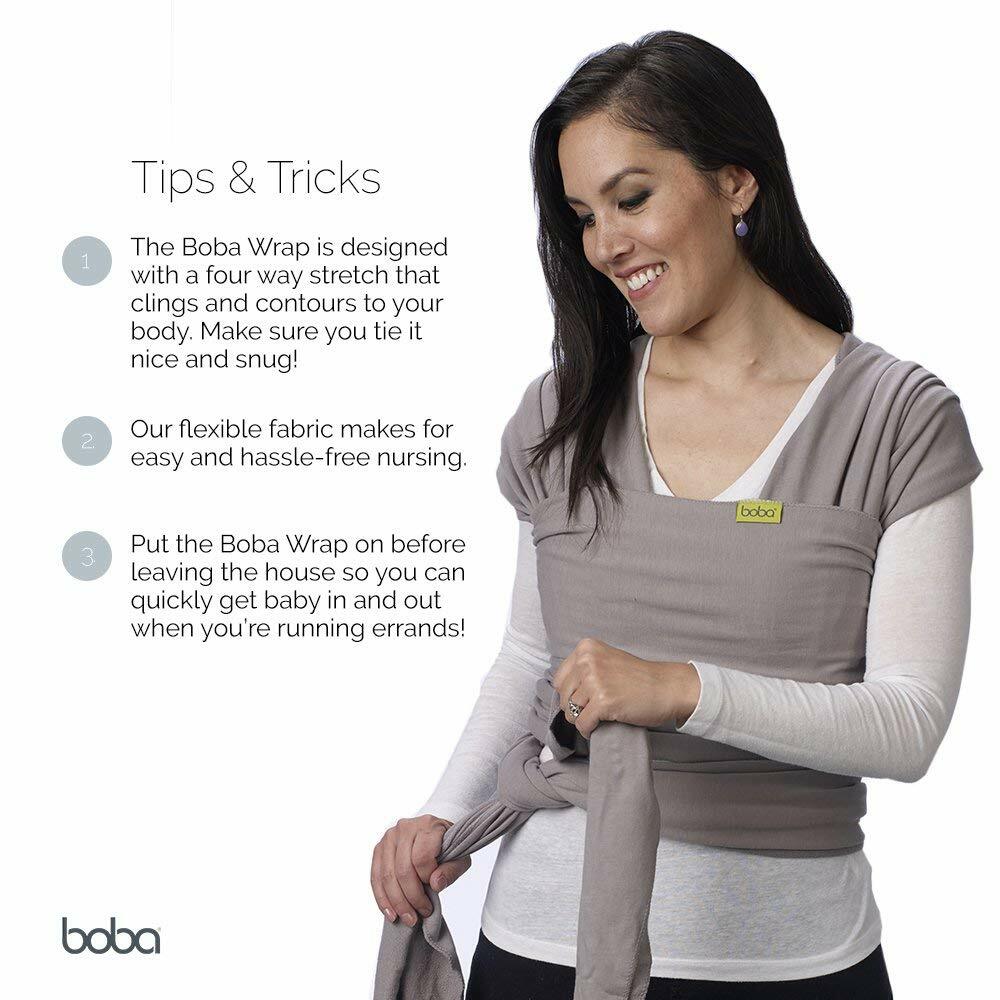 Boba - Baby Carrier Wrap - Grey