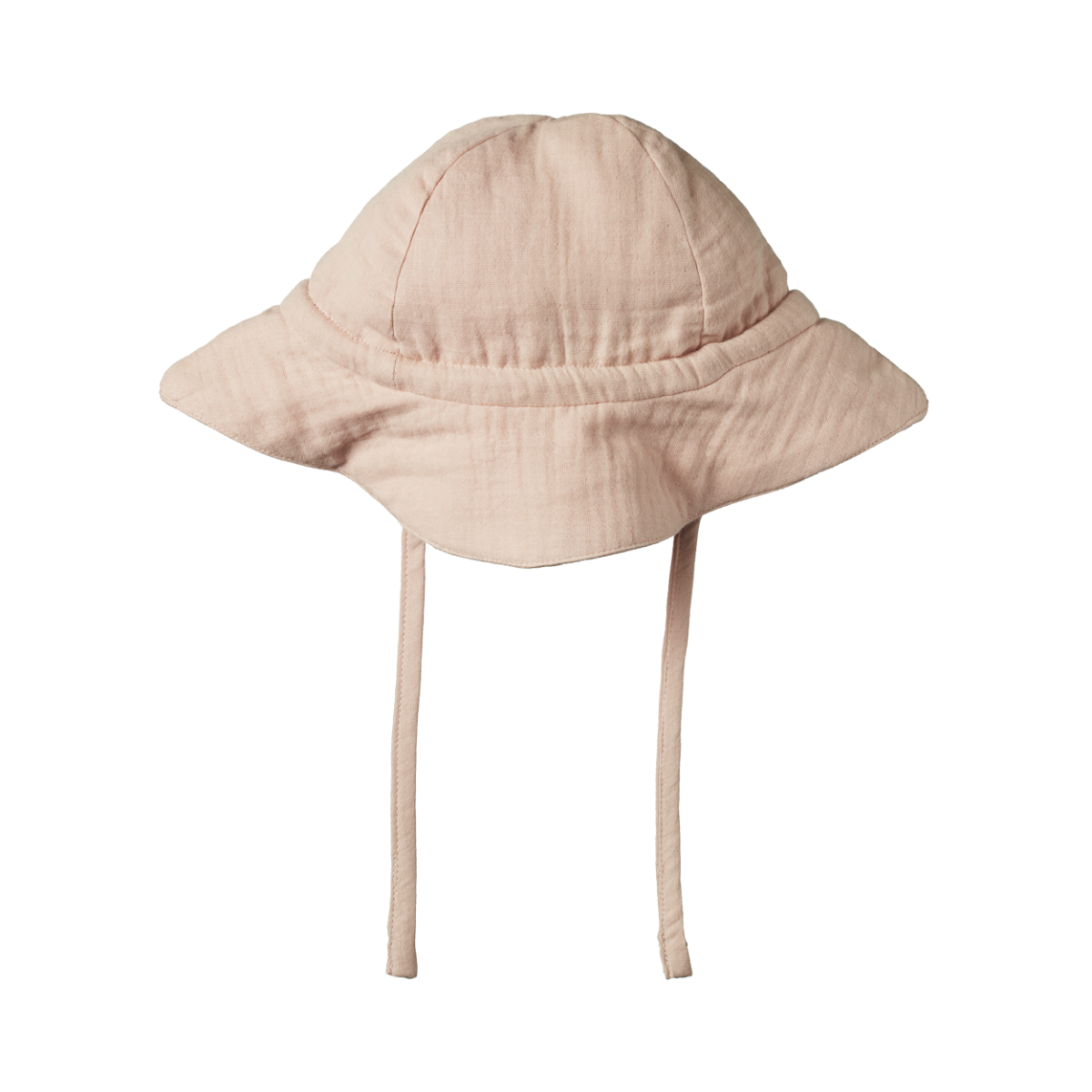 Nature Baby - Crinkle Muslin Sunhat - Rose Dust