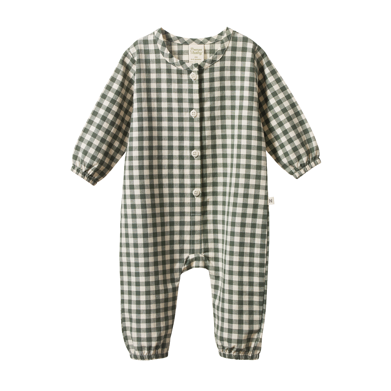 Nature Baby - Darcy Suit - Thyme Check