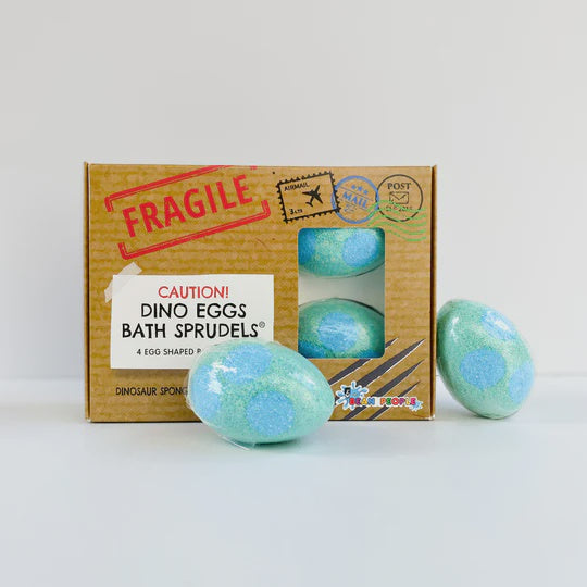 Bath Buddies - Bath Bomb 4pk - Dino Egg Sprudels