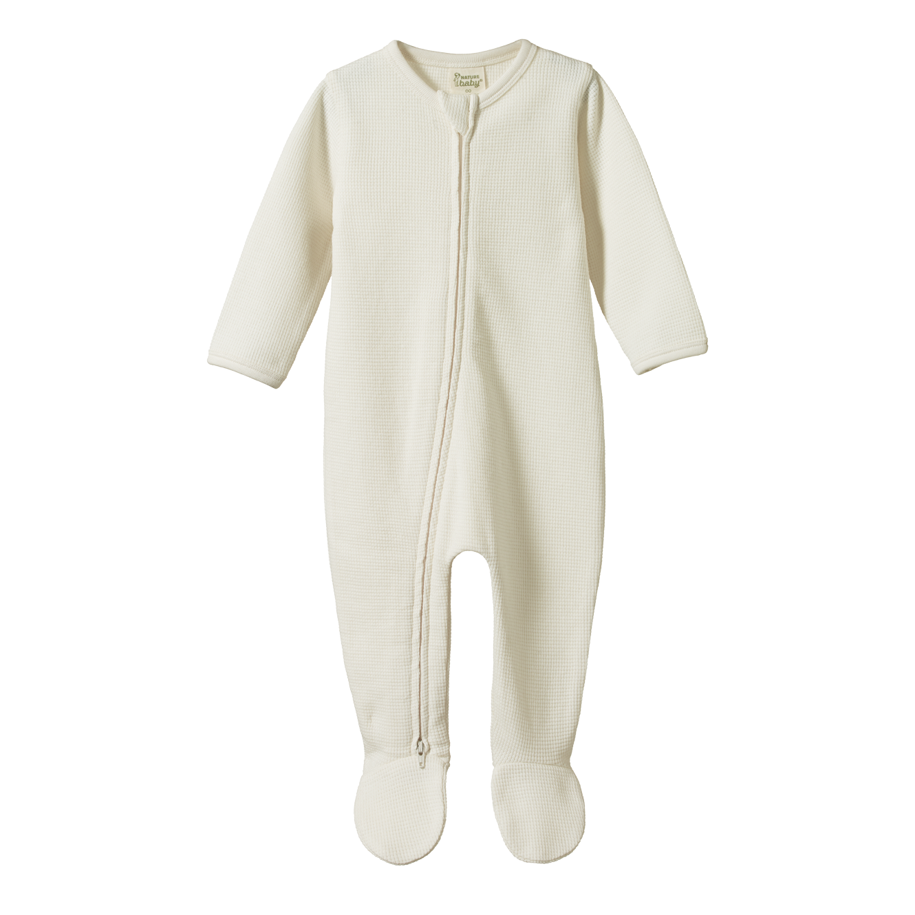 Nature Baby - Dreamlands Waffle Suit - Natural