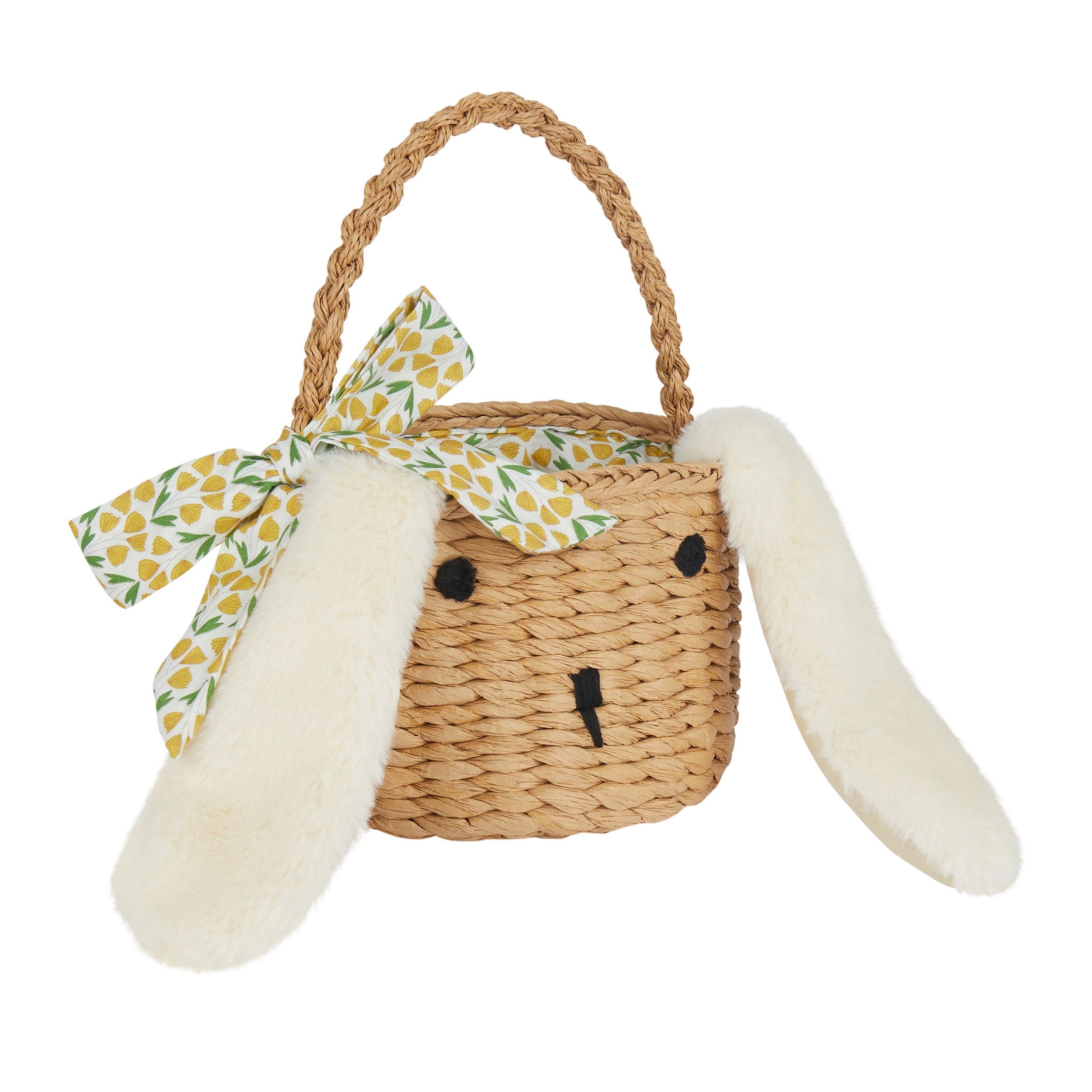 Floral Bunny Basket