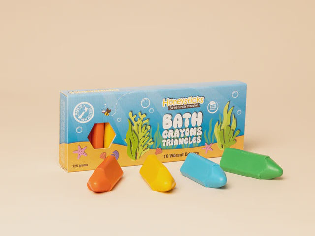 Honeysticks - Bath Crayon Triangles