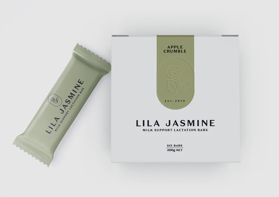 Lila Jasmine - Lactation Bars - Apple Crumble