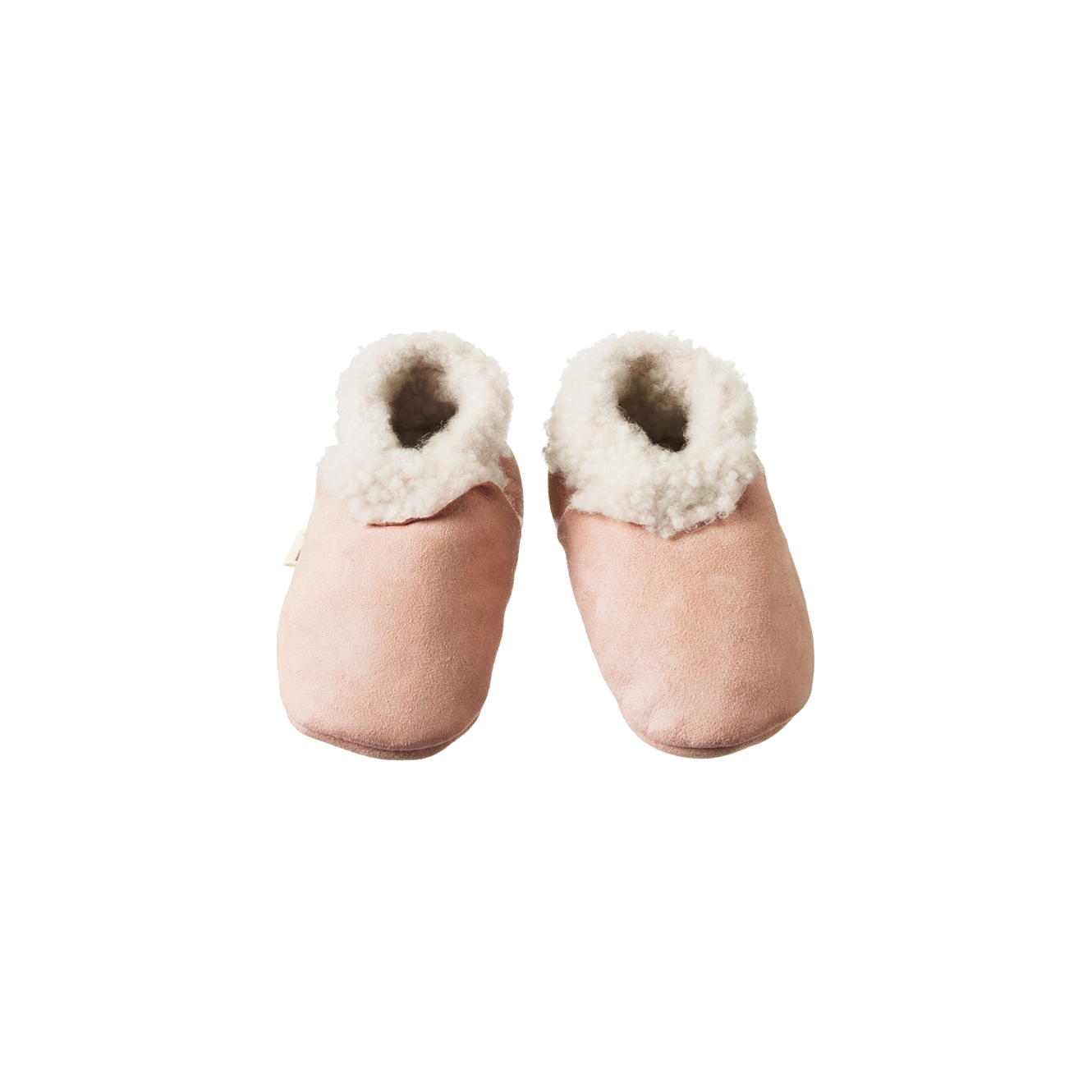 Nature Baby - Lambskin Booties - Rose Bud