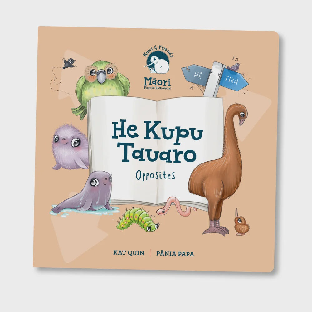 Kuwi and Friends: He Kupu Tauaro - Opposites