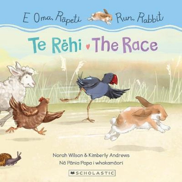 Run, Rabbit: the Race / E Oma, Rapeti: Te Rehi Book