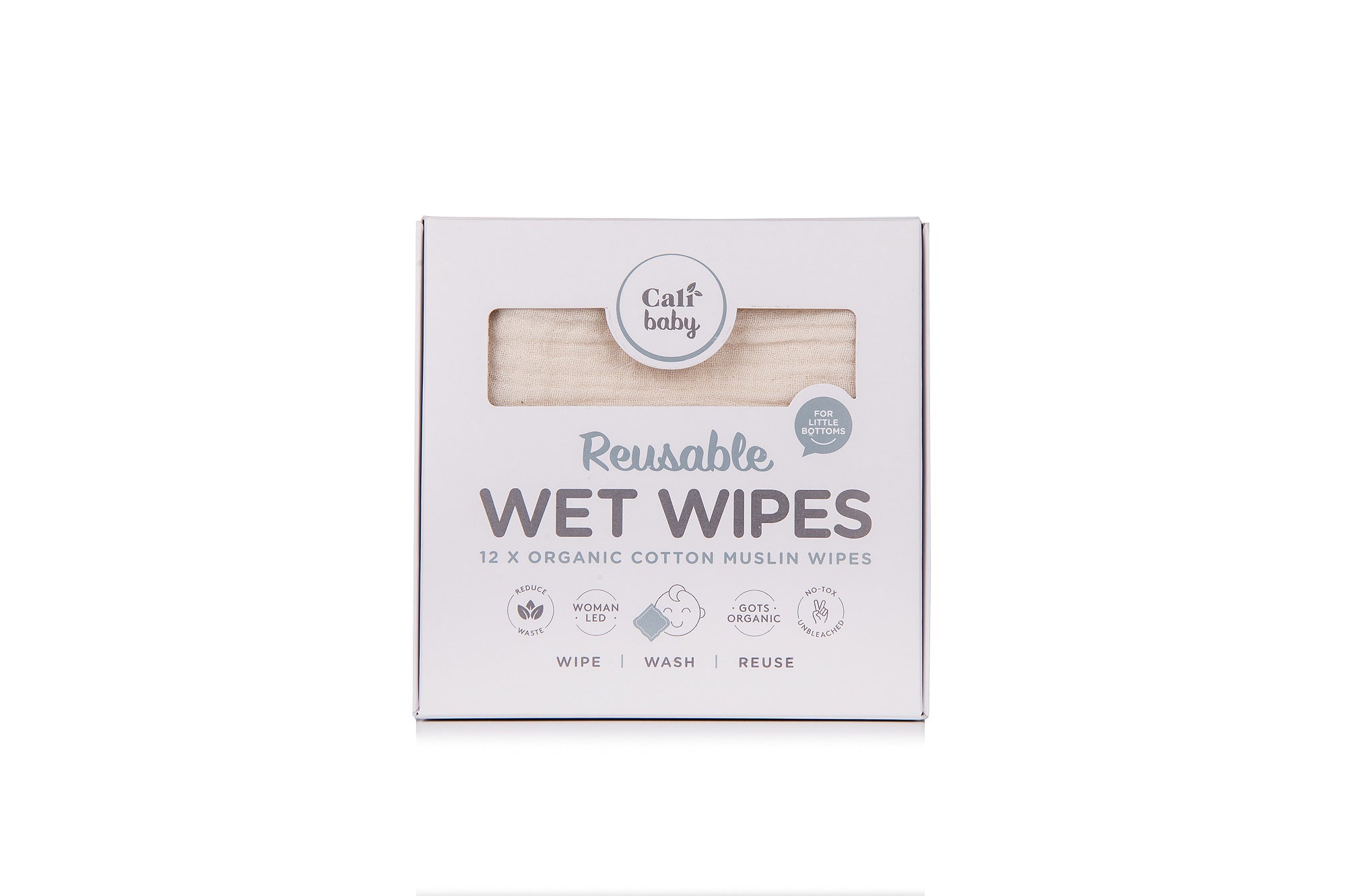 Caliwoods - Reusable Wet Wipes