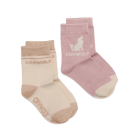 Crywolf - Socks 2pk - Blush/Camel