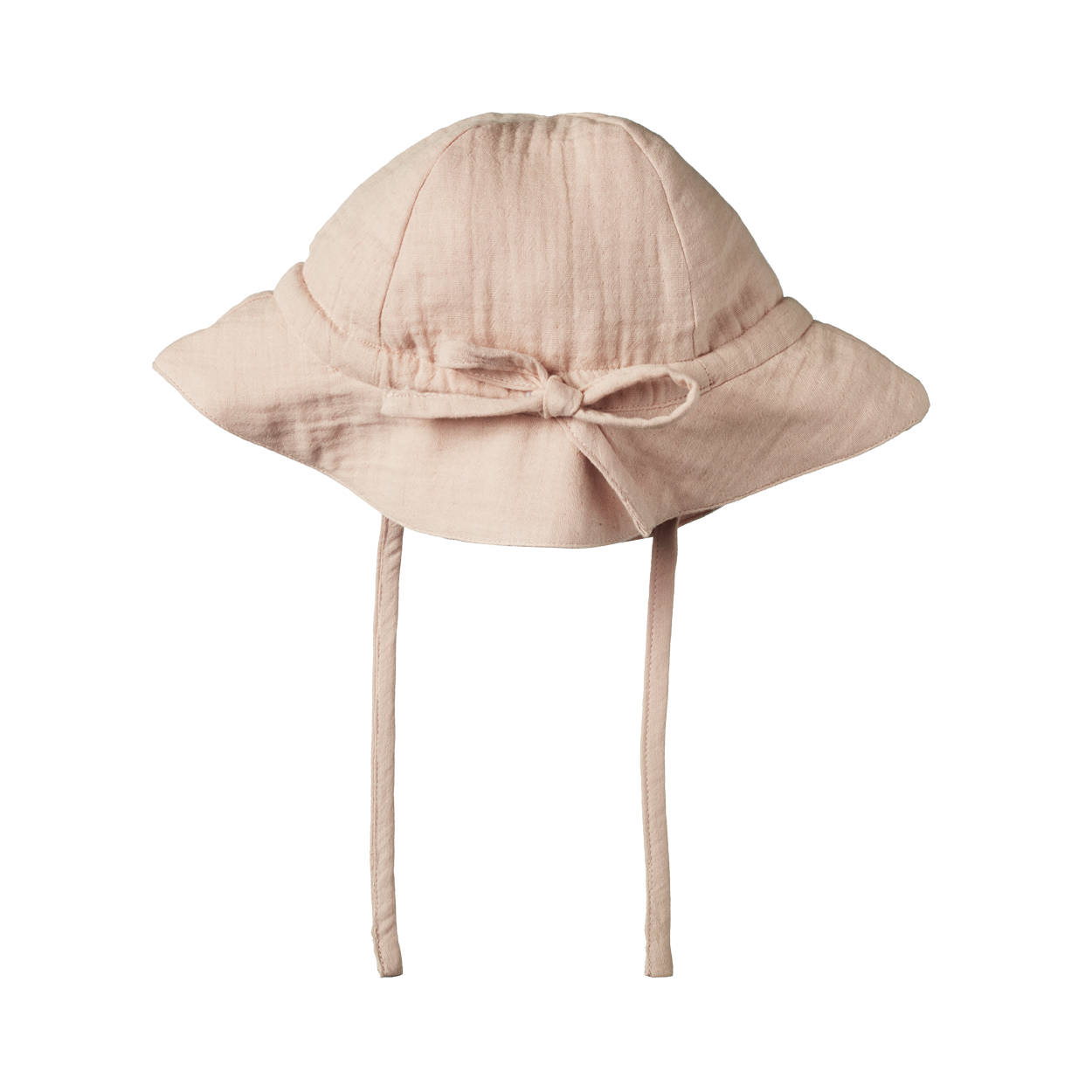 Nature Baby - Crinkle Muslin Sunhat - Rose Dust