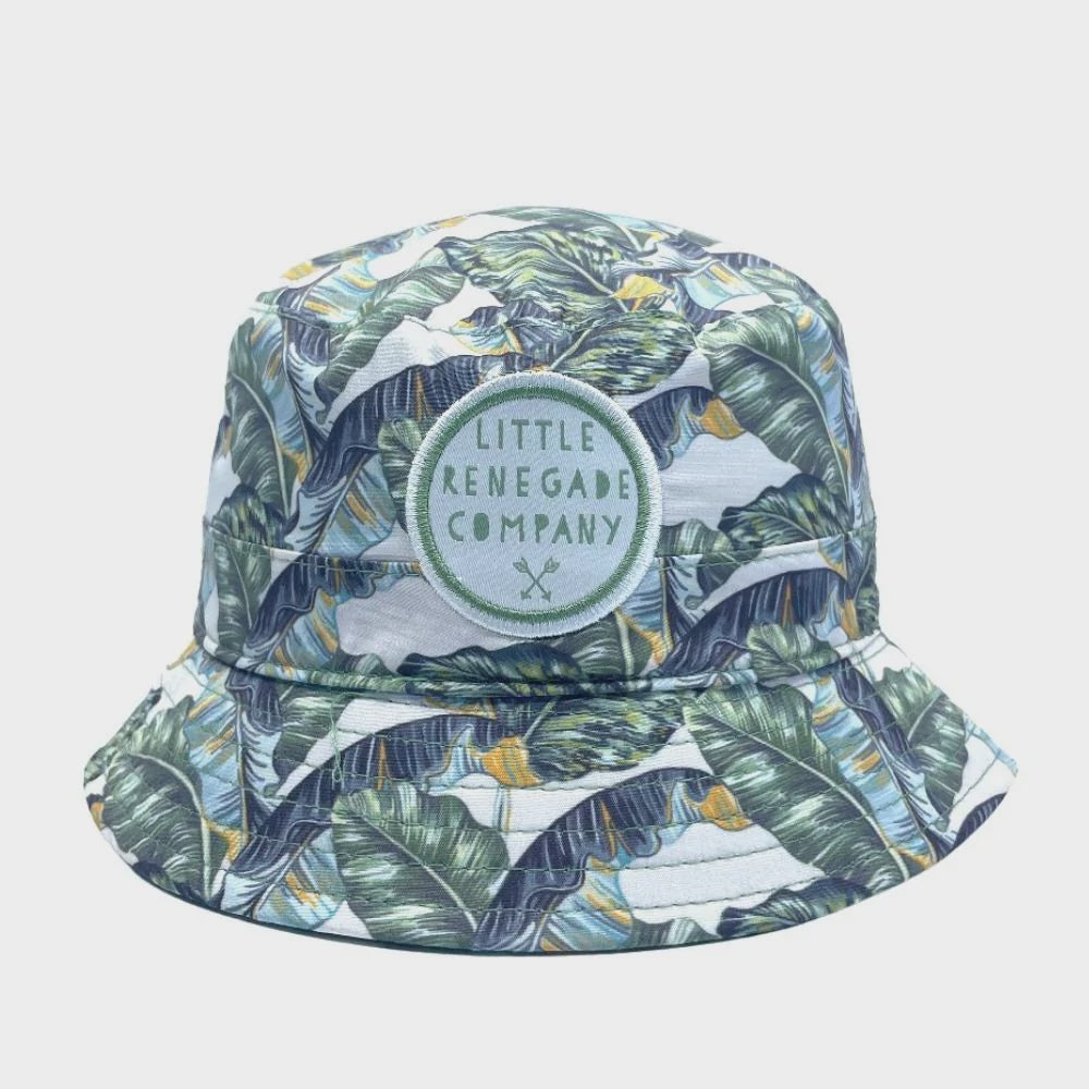 Little Renegade - Reversible Bucket Hats - Tropics Print