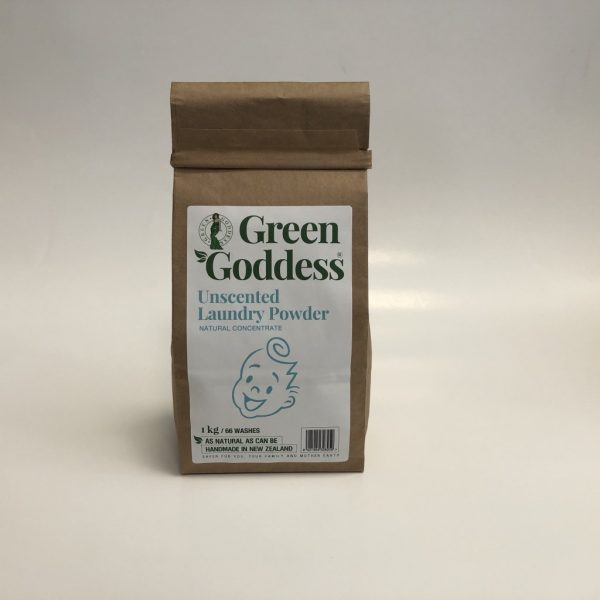 Green Goddess - Natural Laundry Powder Unscented Concentrate 1L