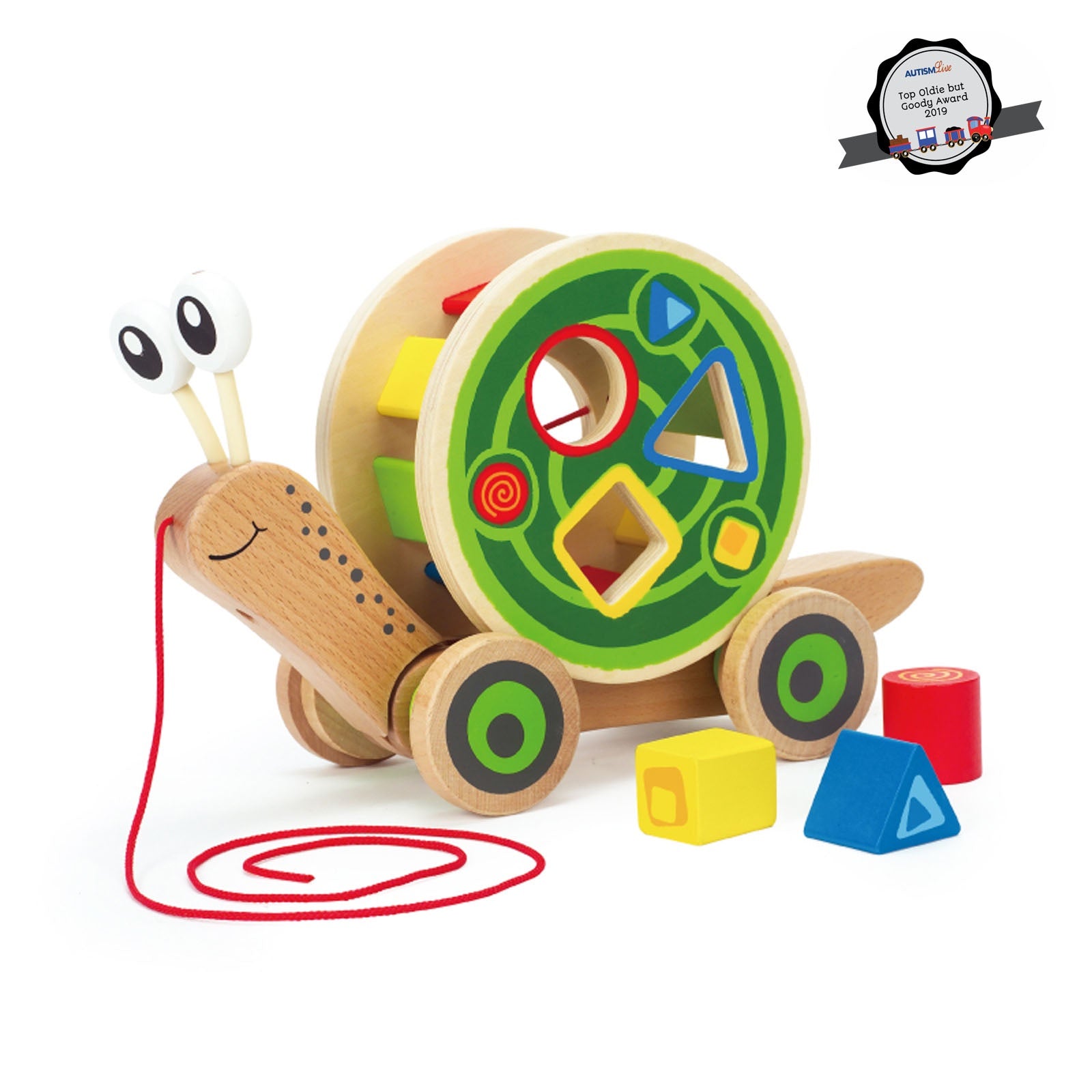 Hape - Walk-A-Long Snail