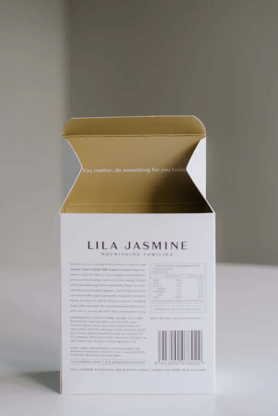 Lila Jasmine - Lactation Bars - Apple Crumble