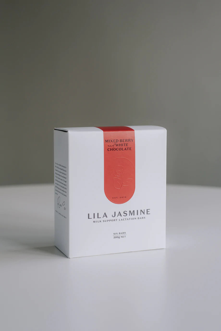 Lila Jasmine - Lactation Bars - Berry + White Choc