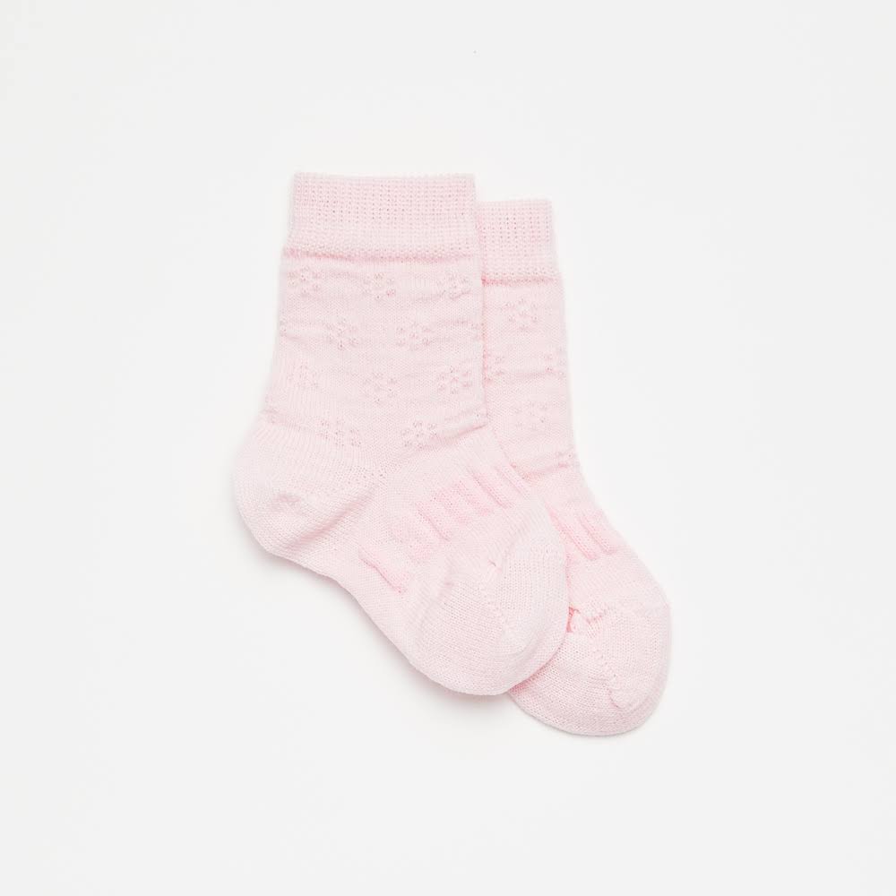 Lamington Socks - Crew - Petal