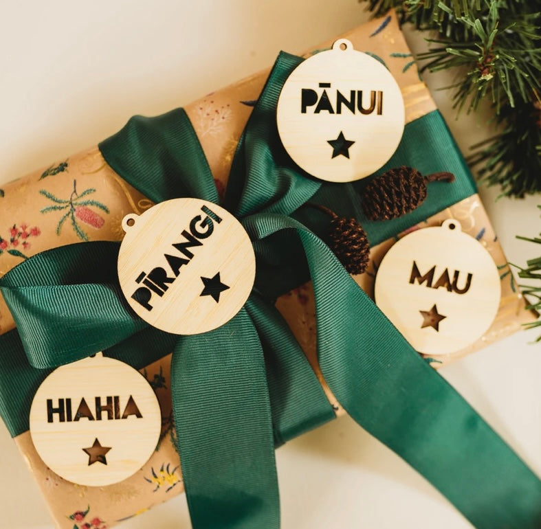 Te Reo Maori - Want, Read, Need, Wear Gift Tags