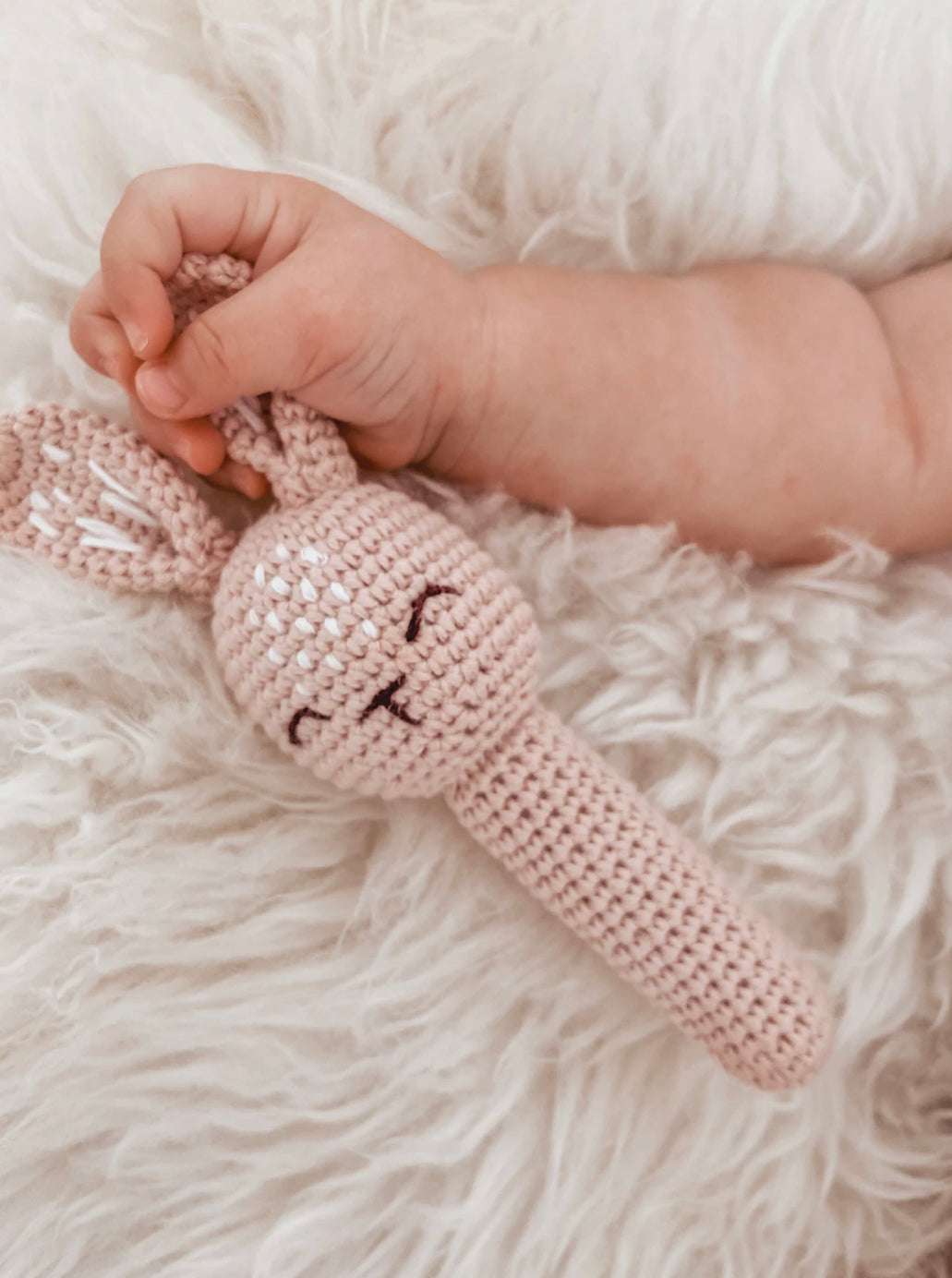 Crochet Bunny Rattle