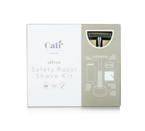 Caliwoods - Safety Razor Shave Kit